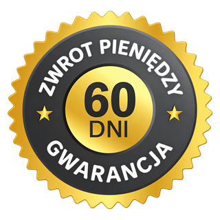 60 dni gwarancji zwrotu pieniędzy