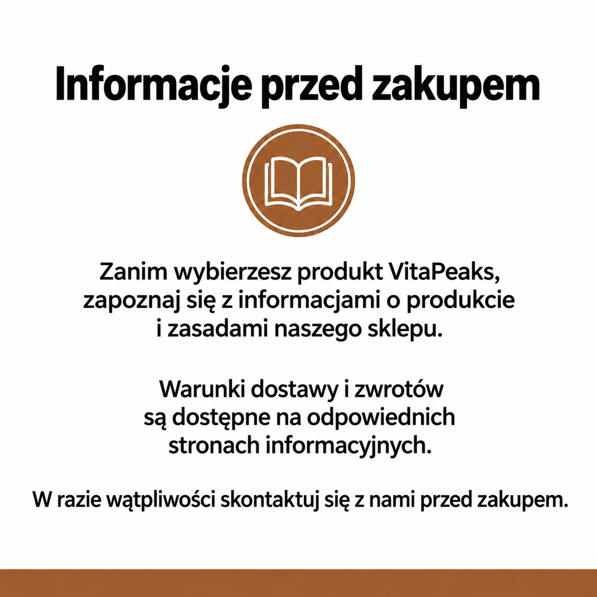 Przed zakupem